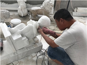 White Marble Sculptures Statues