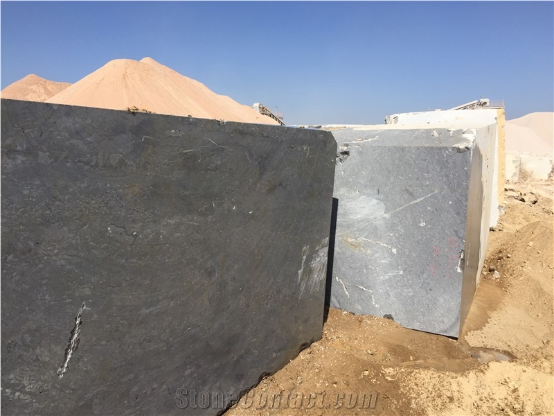Grey Sahara a Blocks, Morocco Grey Marble Blocks