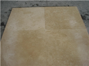 Ivory Travertine Crosscut Tile 100x100x2 90x90x2