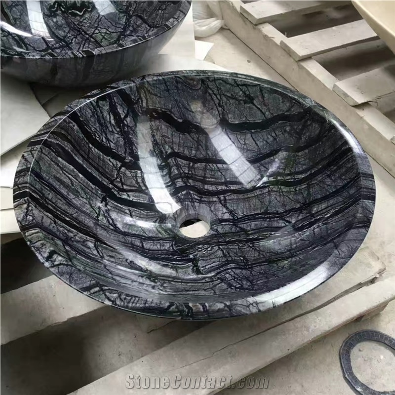 Natural Ancient Wood Marble Sink,Wash Sinks