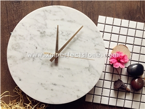 Beautiful Decoration Marble Clock for Hot Sale
