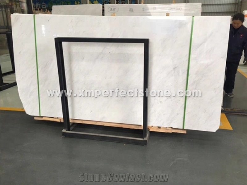 Polished Afyon Eastern Oriental White Marble