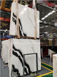 China White Marble Black Veins
