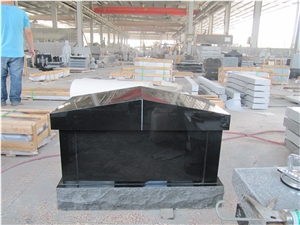Shanxi Black Granite Cremation Niches