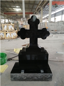 Shanxi Jet Black Granite Cross