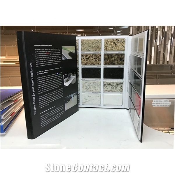 4 Pages Artificail and Quartz Stone Sample Folder