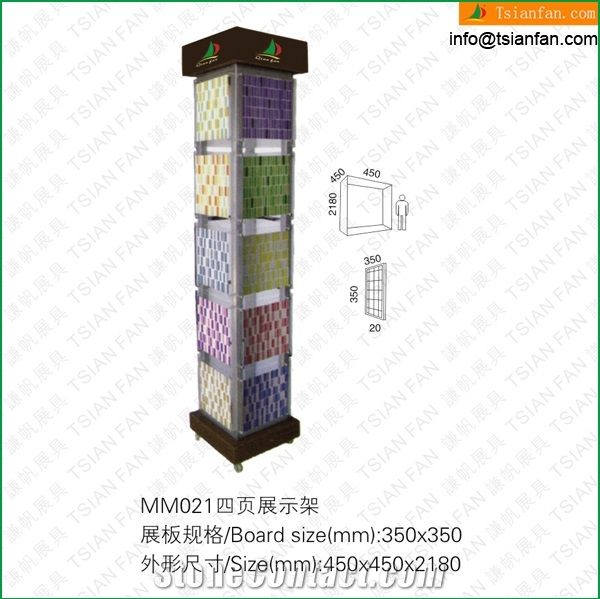 Granite and Marble Tile Display Stand