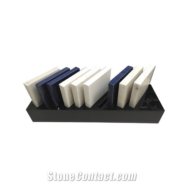 Artificial Solid Surface Quartz Stone Display Stand Box