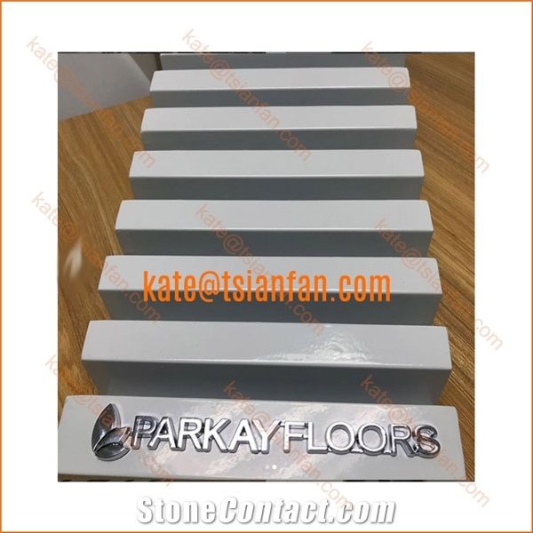 Porcelain Tile Floor Showroom Warterfall Display Rack