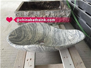 China Juparana Granite Sinks,Grey Granite Basins