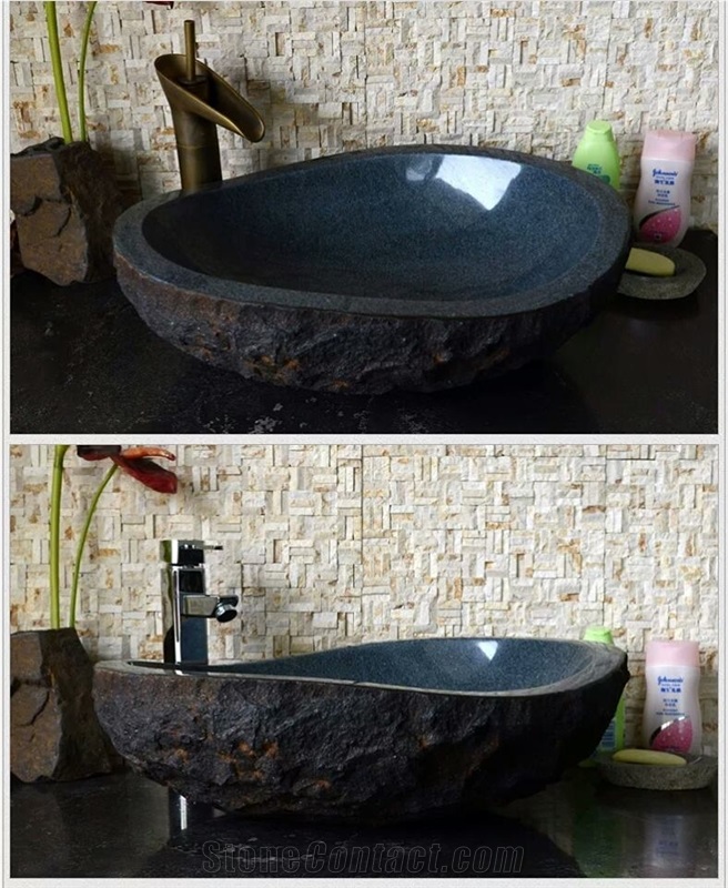 G654 Granite Wash Basin Bathroom Sink