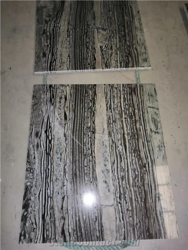 Zebra Wooden Marble Tiles