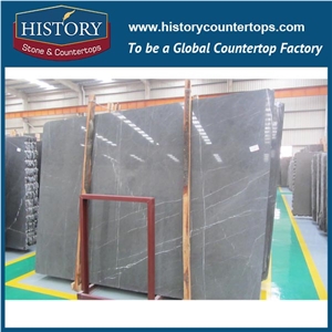 Floor Tile and Wall Slab Pietra Gray Marble