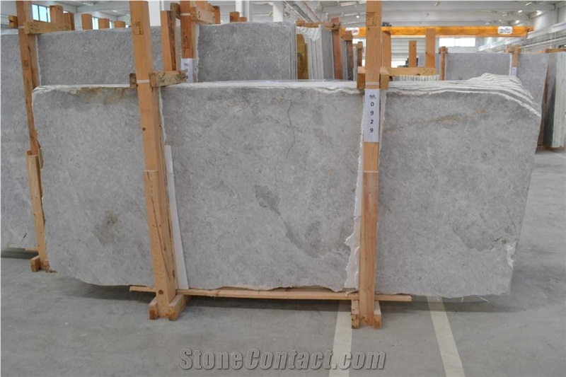 Gray Limestone Polished Slabs