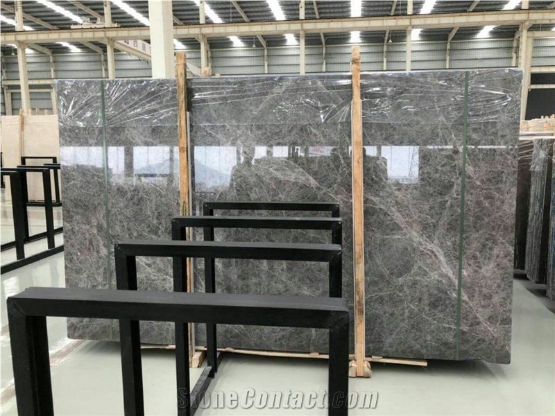Chinese Grey Siver Mink Marble