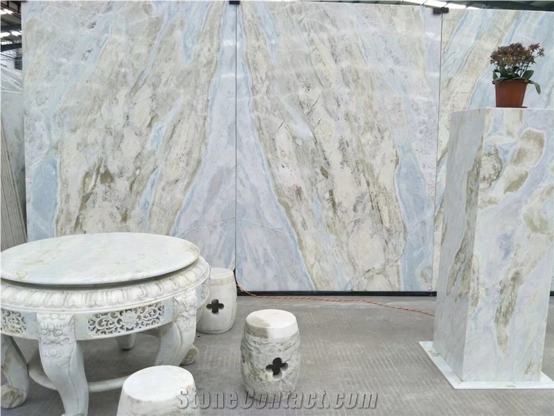 Green Namibe Jade Marble for Wall and Floor Tile