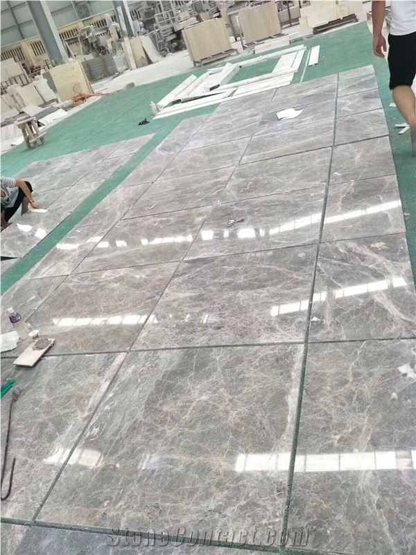 Silver Grey Marble for Wall and Floor Application