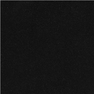China Absolute Black Quartz Slabs 320x160cm