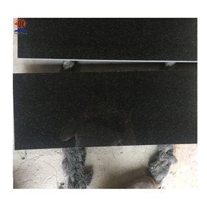 Indian Absolute Black Granite Floor Tiles 600x600