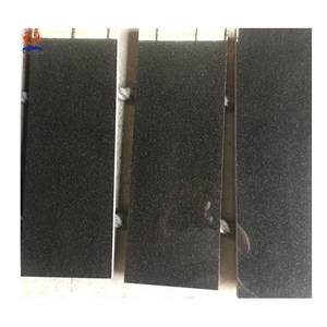 Indian Absolute Black Granite Wall Tiles Cladding