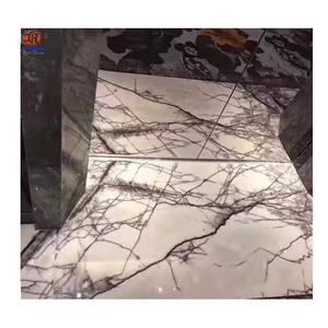 Turkey Milas White Lilac Marble Slabs for Wall