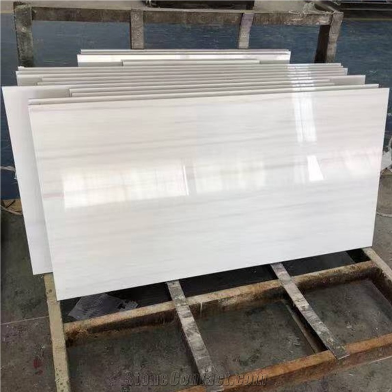 Turkey Star White Marble Slabs and Tiles Wall