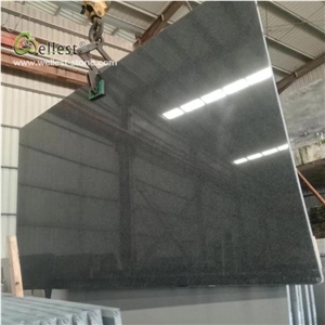 G654 Dark Grey Granite Slab Loading Container