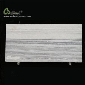 Qt-036 Cloudy Grey Quartzite Straight Vein Tile