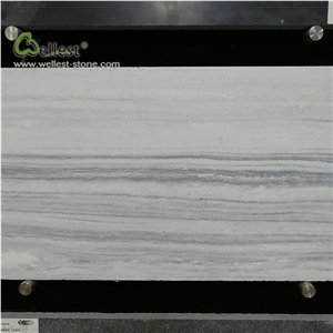 Qt-036 Cloudy Grey Quartzite Straight Vein Tile