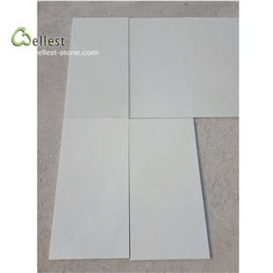 Qt 309 White Quartzite Honed Cut to Size Tile