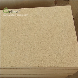 Sy156 Beige Sandstone Bush Hammered Cut to Size