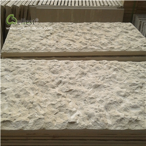 Sy156 Beige Sandstone Pineapple Cut to Size