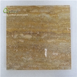 T102 Golden Travertine Cut to Size Tile