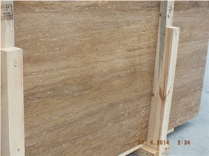 Cacao Travertine Slabs