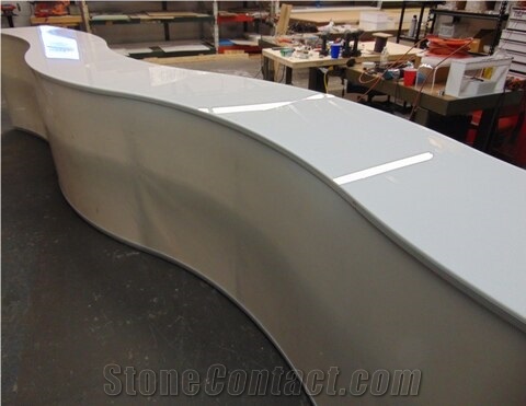 Corian Solid Surface Acrylic Slab Bending Table