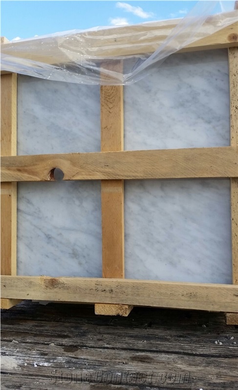 Italian Bianco Carrara Cd Marble Tiles & Slabs