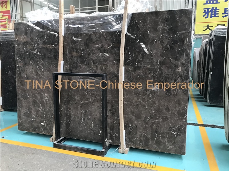 Chinese Emperador Marble Tiles Slabs