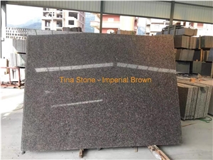 Imperial Brown Granite Tiles Slabs