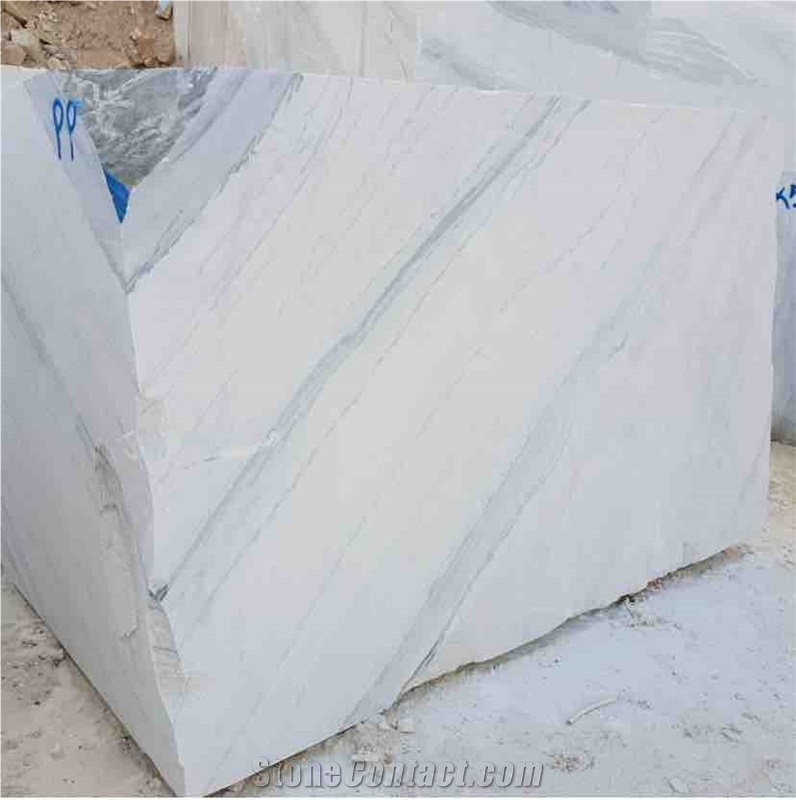 Iran White Marble Block