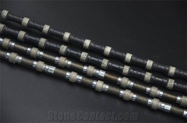 Rubber Diamond Wire Saw for Stone Mining