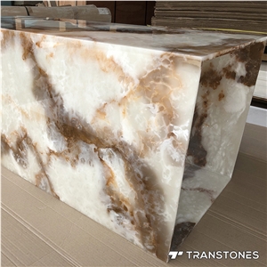 Alabaster Customized Lighting-Box Counter for Home