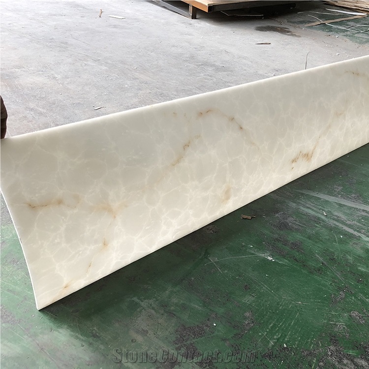 Faux Alabaster Lighting Translucent Sheet for Wall