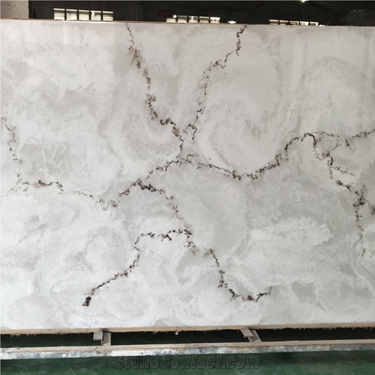 Faux Alabaster Sheet for Countertop from China