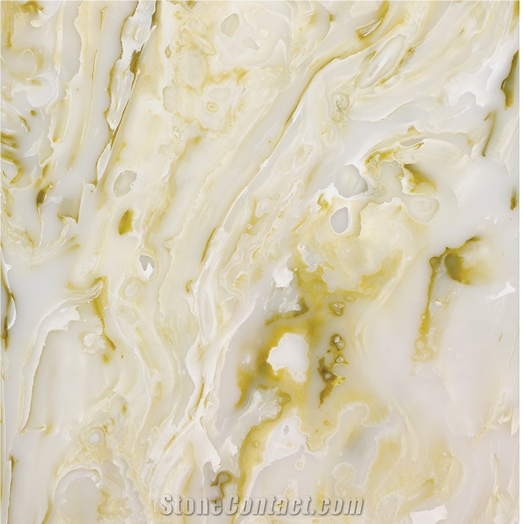 Translucent Faux Marble with Vein