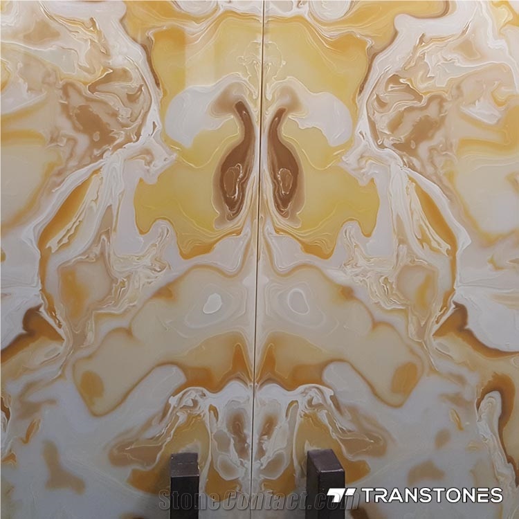 Translucent Onyx Panel Alabaster Wall Decoration