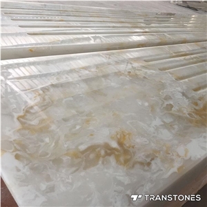 White Artificial Slabs