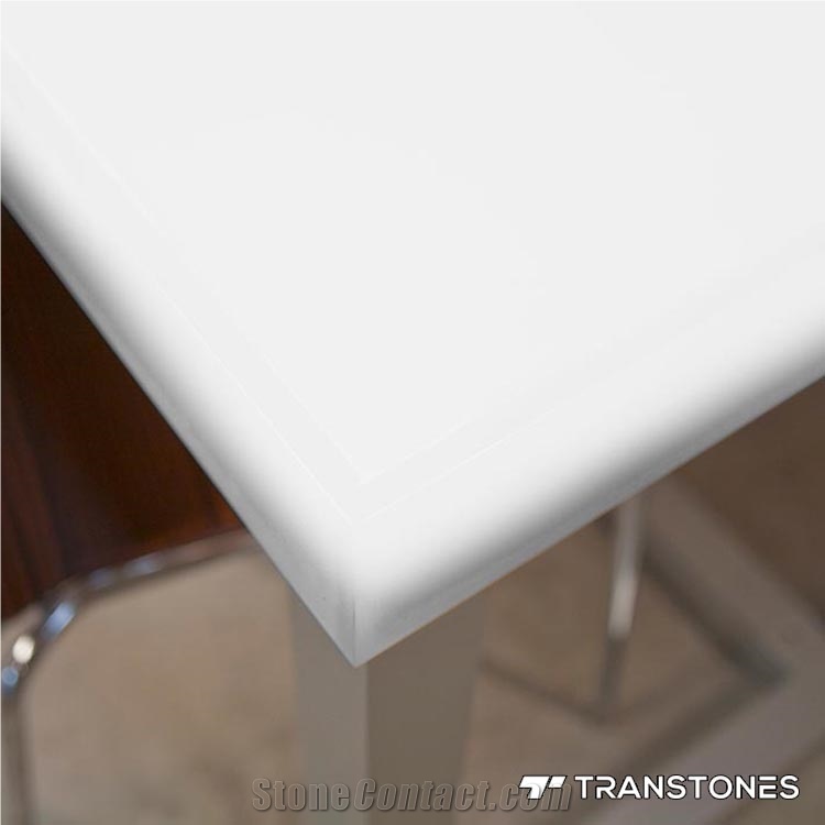 White Color Acrylic Sheet for Coffee Desk