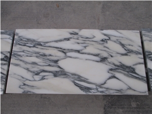 Italian Arabescato Marble Flooring Installation