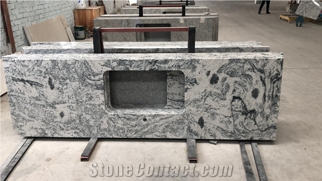 New Kashmir White Kitchen Countertops