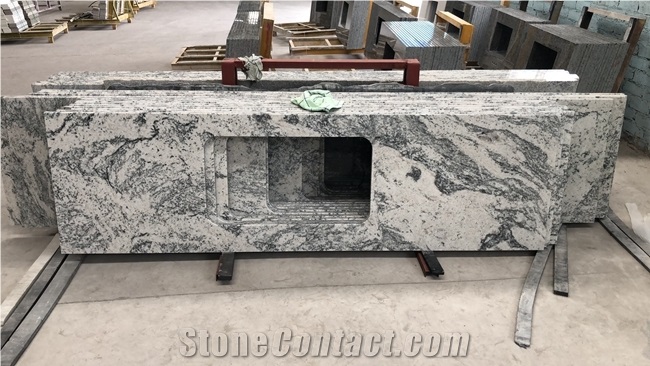 New Kashmir White Kitchen Countertops